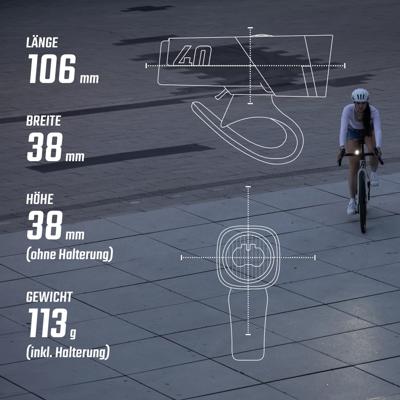 SIGMA SPORT koplamp "aura 35 usb". sigma battery light aura
