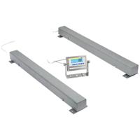 PCE Instruments Weegbalken Weegbereik (max.) 3000 kg Resolutie 1000 g Grijs