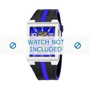 Horlogeband Festina F16184/7 Leder Zwart 18mm
