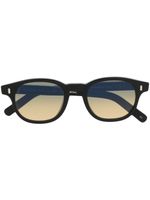 L.G.R lunettes de soleil teintées à monture ronde - Noir