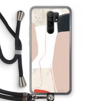 Lava: Xiaomi Redmi 9 Transparant Hoesje met koord
