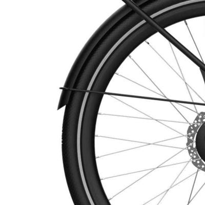 Cortina spatbordstang achter tide black matt l342