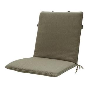 Madison - Stapelstoelkussen 97x49 - Taupe - Beige Recycled Canvas