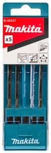 Makita Accessoires Decoupeerzaagbladset | 5-delig | B-50, B-51, B-52, B-53 - B-48527 - B-48527