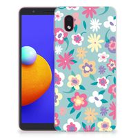 Samsung Galaxy A01 Core TPU Case Flower Power - thumbnail