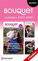 Bouquet e-bundel nummers 4743 - 4745 - Kali Anthony, Abby Green, Millie Adams - ebook