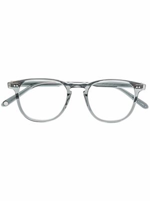 Garrett Leight lunettes de vue Brooks à monture carrée - Gris