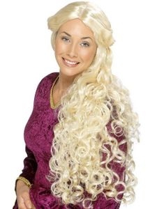 Blonde Renaissance pruik