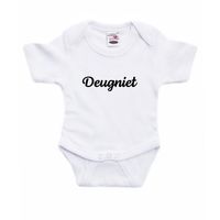 Deugniet cadeau baby rompertje wit jongen/meisje 92 (18-24 maanden)  -