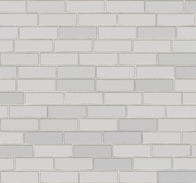 Witte bakstenen structuur behang
