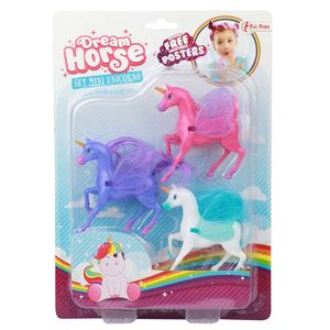 Dream Horse mini eenhoorn, 3st.