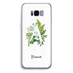 Green Brush: Samsung Galaxy S8 Plus Transparant Hoesje