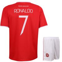 Manchester Ronaldo Voetbaltenue - Shirt + Broekje - 2021-2022 - Kids - Senior - thumbnail