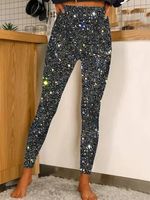 Casual Glitter Leggings