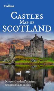 Wegenkaart - landkaart Castles map of Scotland - Schotland kastelen |