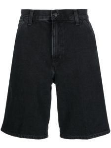 Carhartt WIP short cargo en jean à patch logo - Noir