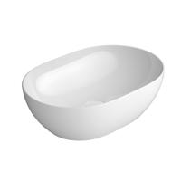 Keramische Opbouw Waskom Sapho Pura 50x35 Wit ExtraGlaze