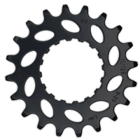 Tandwiel KMC Voor Bosch 20 O-MO Staal 11/128 inch - Zwart