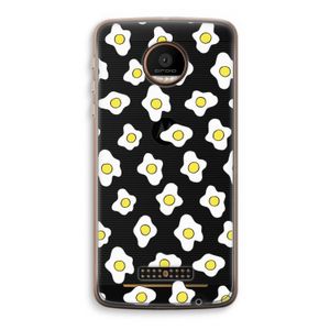 Spiegeleitjes: Motorola Moto Z Force Transparant Hoesje