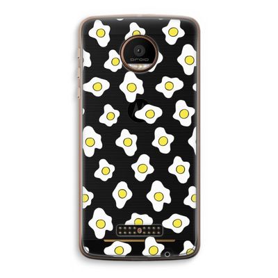 Spiegeleitjes: Motorola Moto Z Force Transparant Hoesje