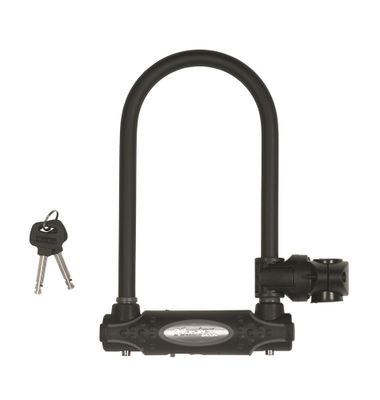 Masterlock U bar with hardened steel shackle 210mm x 110mm x Æ 13mm w/4 keysanti - 8195EURDPRO