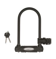 Masterlock U bar with hardened steel shackle 210mm x 110mm x Æ 13mm w/4 keysanti - 8195EURDPRO