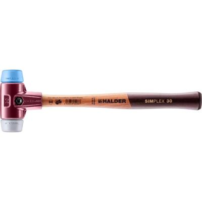 Halder SIMPLEX 3013 Hamer met verwisselbare doppen TPE-soft/TPE-mid 295x90x30mm - 3013.030