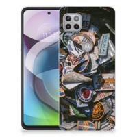 Motorola Moto G 5G | Siliconen hoesje | met foto Badges