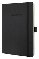 Notitieboek sigel conceptum a5 lijn zwart