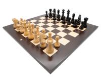 Het Wereldkampioenschap Schaakset - Wenge Editie met tas