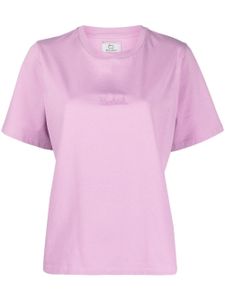 Woolrich t-shirt en coton à logo brodé - Rose