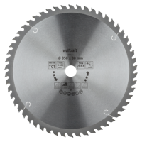 Wolfcraft HM Cirkelzaagblad | 54 td | Ø350 x 30 x 3,5mm | 1 stuk - 6686000