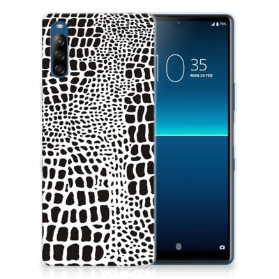 Sony Xperia L4 | TPU Hoesje | Slangenprint