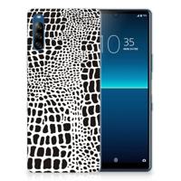 Sony Xperia L4 | TPU Hoesje | Slangenprint