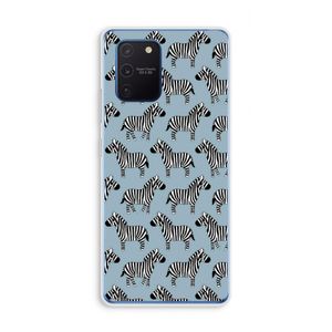 Zebra: Samsung Galaxy Note 10 Lite Transparant Hoesje