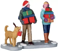 Lemax christmas party s/2 kerstdorp figuur type 4 2016
