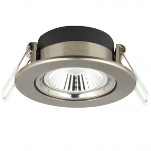 LED inbouwspot 400 lumen 6W nikkel kantelbaar 2100 tot 2700K 36° dim to warm CIVI light