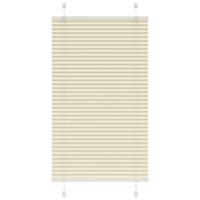 Plissé rolgordijn 70x150 cm stofbreedte 69,4 cm polyester crème