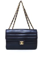 CHANEL Pre-Owned sac porté épaule à fermoir loquet CC (1994-1999) - Noir - thumbnail