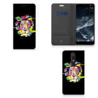 Nokia 5.1 (2018) Magnet Case Lion Color
