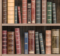 Bibliotheek Boeken Behang Kantoor