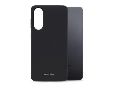 Mobilize Mobilize Rubber Gelly Case Samsung Galaxy S25 Edge 5G Matt Black