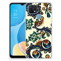 Siliconen Hoesje OPPO A15 Barok Flower