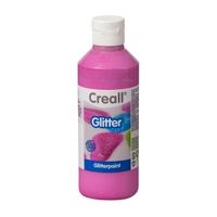 Creall Glitterverf Roze, 250ml - thumbnail