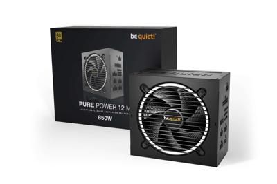 be quiet! Pure Power 12 M power supply unit 850 W 20+4 pin ATX ATX Zwart