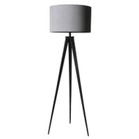 Zuiver Tripod Vloerlamp - Zwart / Grijs - thumbnail