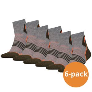 HEAD Hiking Quarter sokken 6-pack Unisex Forest-43/46