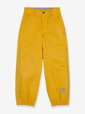 Waterdichte kinderbroek voor buiten PIKSA PLUS finkid geel
