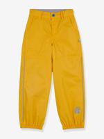 Waterdichte kinderbroek voor buiten PIKSA PLUS finkid geel
