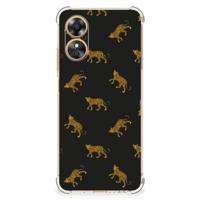Case Anti-shock voor OPPO A17 Leopards